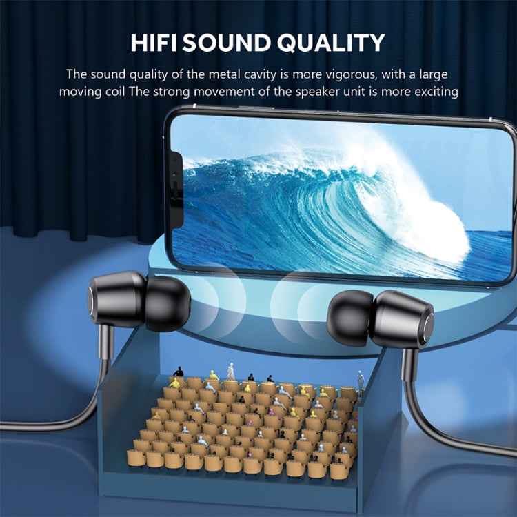 Écouteurs Bluetooth sans fil A10 Bluetooth 5.0 pour le sport, montés sur le cou